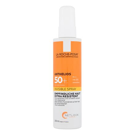 La Roche-Posay Anthelios Invisible Spray SPF50+ opalovací sprej na tělo i obličej 200 ml