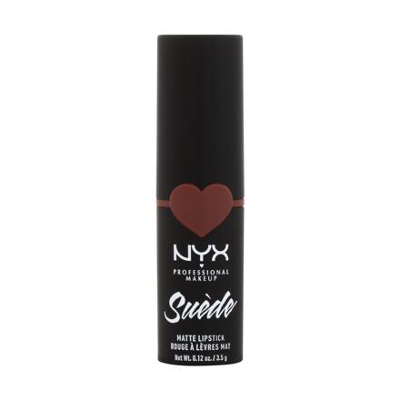 NYX Professional Makeup Suède Matte Lipstick matná rtěnka 3.5 g odstín 06 lolita
