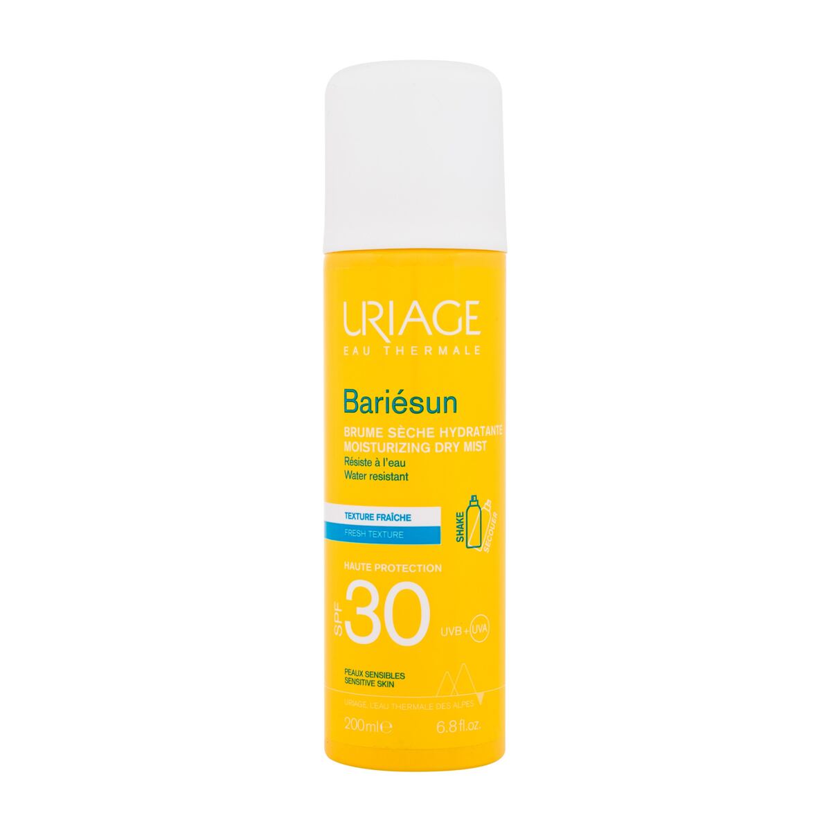 Uriage Bariésun Dry Mist SPF30 opalovací mlha na tělo i obličej 200 ml 200 ml