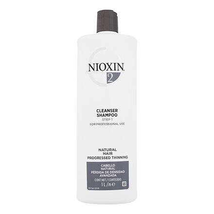 Nioxin System 2 Cleanser šampon na jemné vlasy proti vypadávání vlasů 1000 ml pro ženy