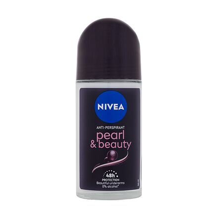 Nivea Pearl & Beauty Black 48H deodorant roll-on antiperspirant 50 ml pro ženy