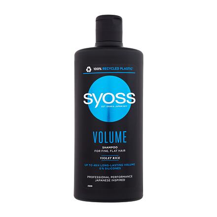 Syoss Volume Shampoo šampon pro jemné a zplihlé vlasy 440 ml pro ženy