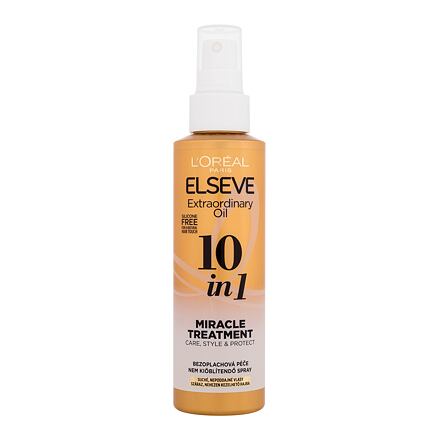 L'Oréal Paris Elseve Extraordinary Oil 10in1 Miracle Treatment pečující a zkrášlující olej na vlasy 150 ml pro ženy