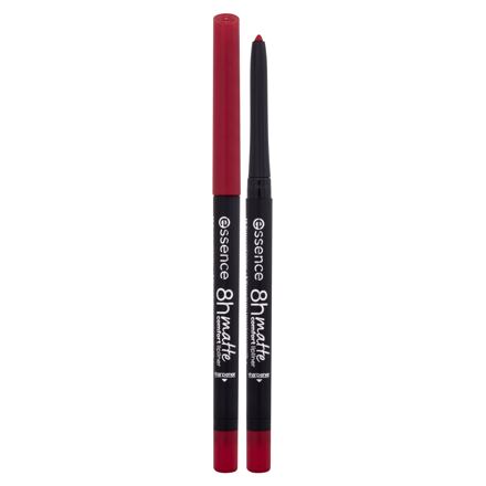 Essence 8H Matte Comfort dlouhotrvající tužka na rty s matným efektem 0.3 g odstín 07 classic red