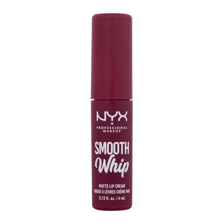 NYX Professional Makeup Smooth Whip Matte Lip Cream rtěnka s našlehanou texturou pro dokonalé vyhlazení rtů 4 ml odstín 14 Velvet Robe