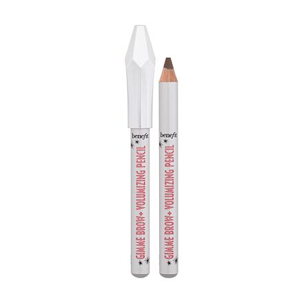 Benefit Gimme Brow+ Volumizing Pencil Mini tužka na obočí obsahující jemná vlákna a pudr 0.6 g odstín 3 warm light brown
