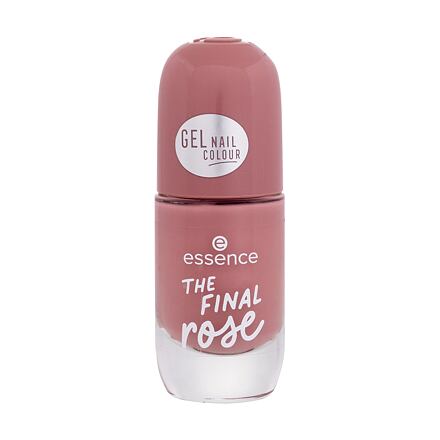 Essence Gel Nail Colour rychleschnoucí lak na nehty s lesklým efektem 8 ml odstín 08 The Final Rose