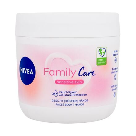 Nivea Family Care lehký hydratační krém na tělo, tvář i ruce 450 ml unisex