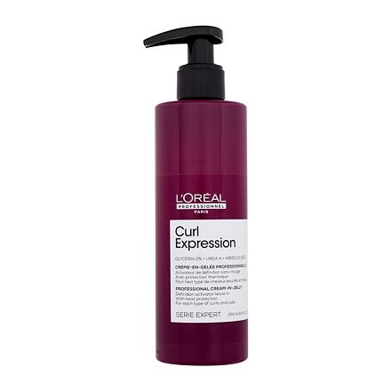 L'Oréal Professionnel Curl Expression Professional Cream-In-Jelly krém pro definici a tvar vlnitých a kudrnatých vlasů 250 ml pro ženy