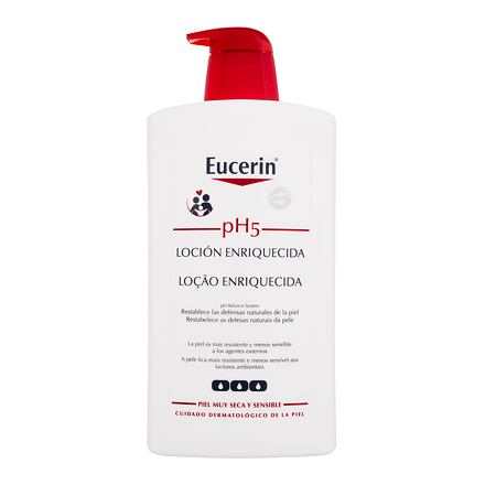 Eucerin pH5 Rich Lotion F hydratační tělové mléko pro velmi suchou citlivou pokožku 1000 ml unisex