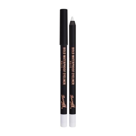 Barry M Bold Waterproof Eyeliner voděodolná tužka na oči 1.2 g odstín white