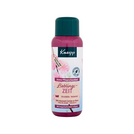 Kneipp Favourite Time Bath Foam Cherry Blossom pěna do koupele s vůní sakurových květů 400 ml pro ženy