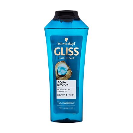 Schwarzkopf Gliss Aqua Revive Moisturizing Shampoo hydratační šampon pro normální až suché vlasy 400 ml pro ženy