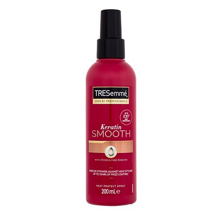 TRESemmé Keratin Smooth Heat Protect Spray sprej pro tepelnou ochranu vlasů 200 ml pro ženy