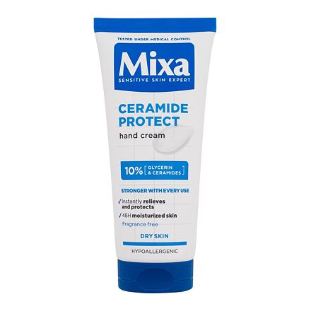 Mixa Ceramide Protect Hand Cream ochranný a hydratační krém na ruce pro suchou pokožku 100 ml pro ženy