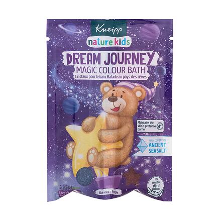 Kneipp Kids Dream Journey Magic Colour Bath Salt barevná sůl do koupele 40 g pro děti