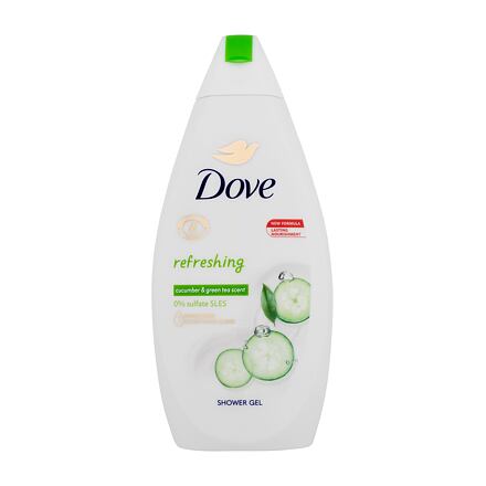 Dove Refreshing Cucumber & Green Tea osvěžující sprchový gel 450 ml pro ženy