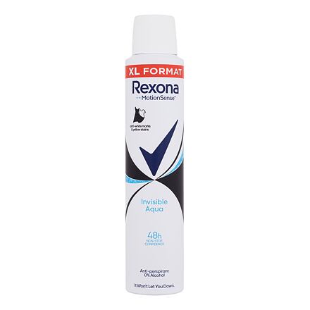 Rexona MotionSense Invisible Aqua deospray antiperspirant 200 ml pro ženy