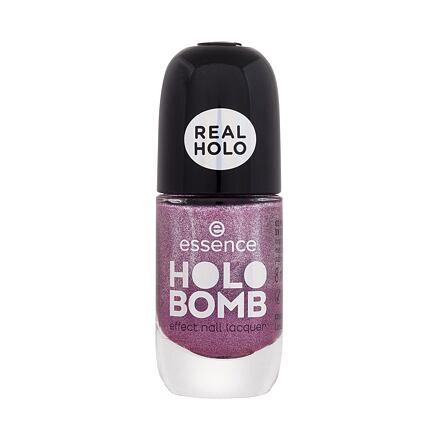 Essence Holo Bomb holografický lak na nehty 8 ml odstín 02 holo moly