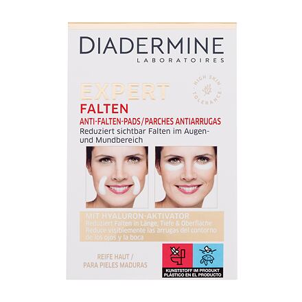 Diadermine Expert Anti-Wrinkle-Pads náplasti proti vráskám kolem očí a úst 12 ks