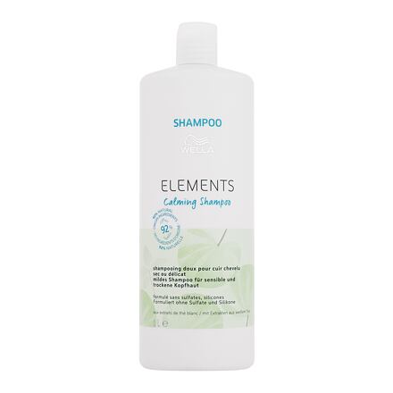 Wella Professionals Elements Calming Shampoo zklidňující šampon pro suchou a citlivou pokožku hlavy 1000 ml pro ženy