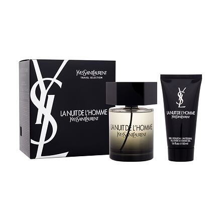 Yves Saint Laurent La Nuit De L´Homme : EDT 100 ml + sprchový gel 50 ml pro muže