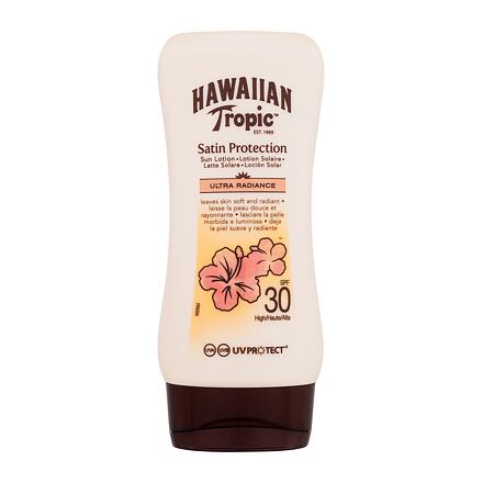Hawaiian Tropic Satin Protection Ultra Radiance Sun Lotion SPF30 rozjasňující mléko na opalování 180 ml