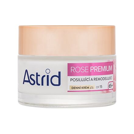 Astrid Rose Premium Strengthening & Remodeling Day Cream SPF15 posilující a remodelující denní pleťový krém 50 ml pro ženy