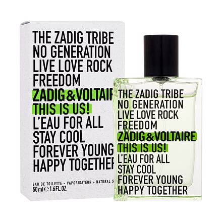 Zadig & Voltaire This Is Us! L'Eau For All 50 ml toaletní voda unisex