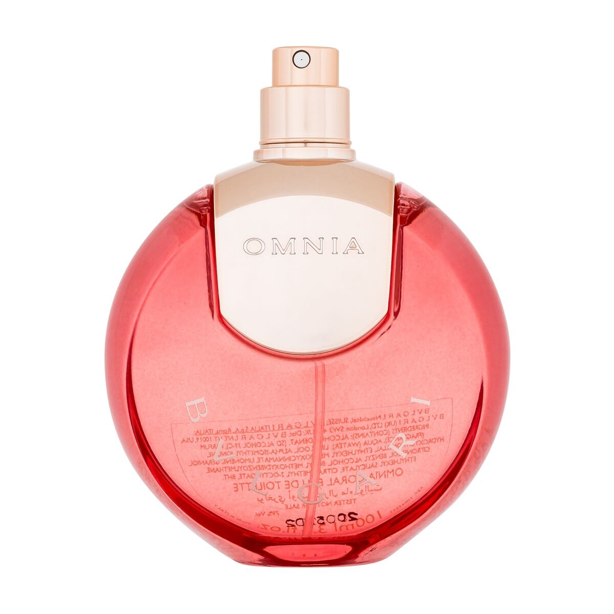 Bvlgari Omnia Coral 100 ml toaletní voda tester pro ženy