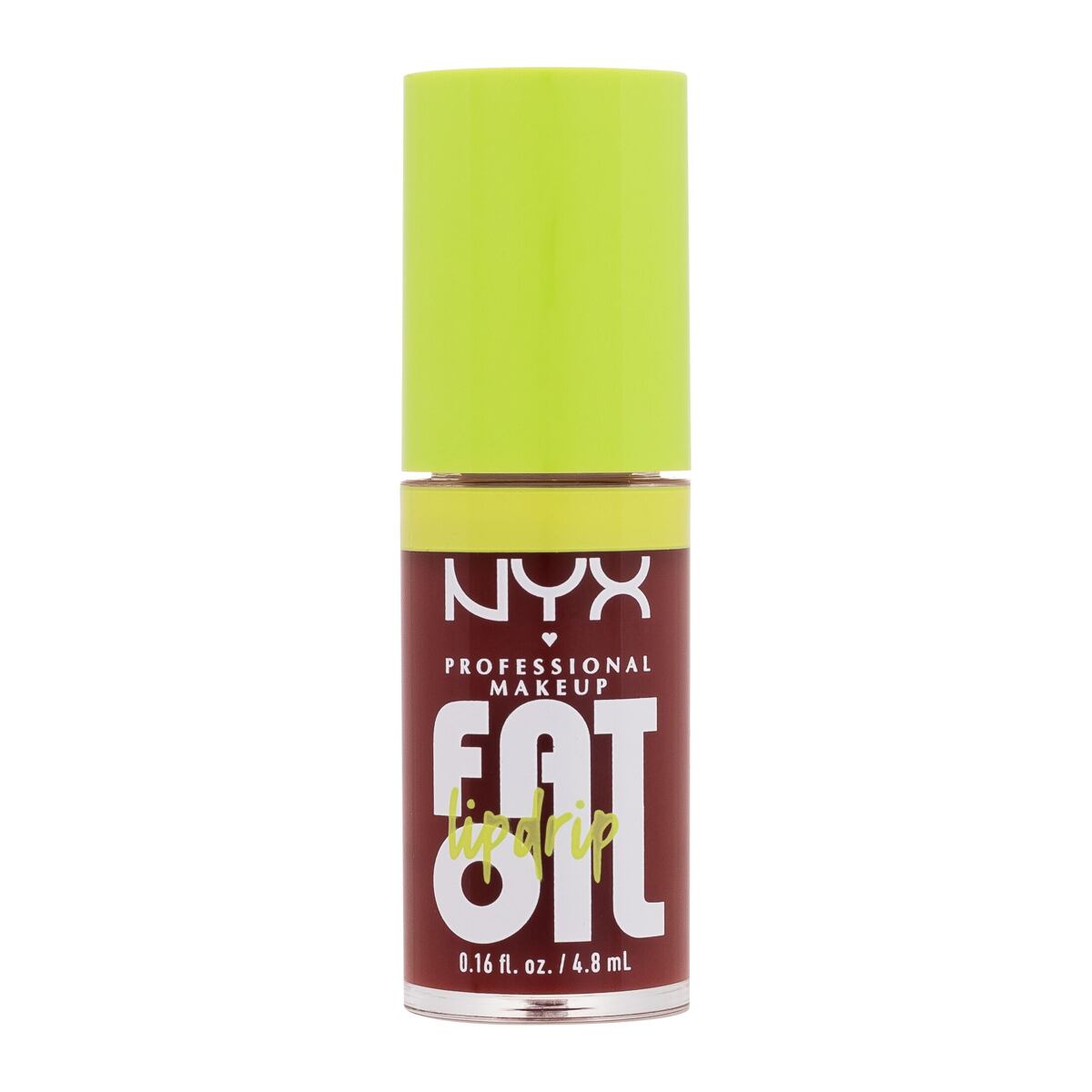 NYX Professional Makeup Fat Oil Lip Drip olej na rty 4.8 ml odstín červená