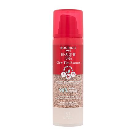 BOURJOIS Paris Healthy Mix Clean & Vegan Glow Tint Essence hydratační a tónující esence 30 ml 01 Fair