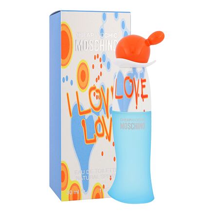 Moschino Cheap And Chic I Love Love 30 ml toaletní voda pro ženy