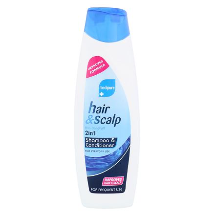 Xpel Medipure Hair & Scalp 2in1 šampon proti lupům 400 ml pro ženy