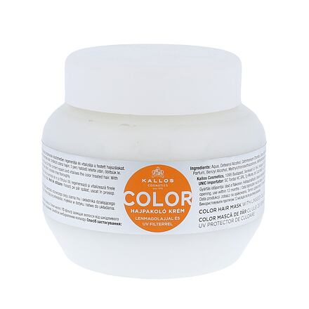 Kallos Cosmetics Color maska pro barvené vlasy 275 ml pro ženy