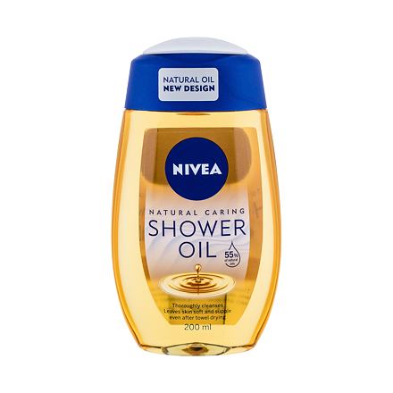Nivea Natural Oil sprchový olej pro suchou pokožku 200 ml pro ženy
