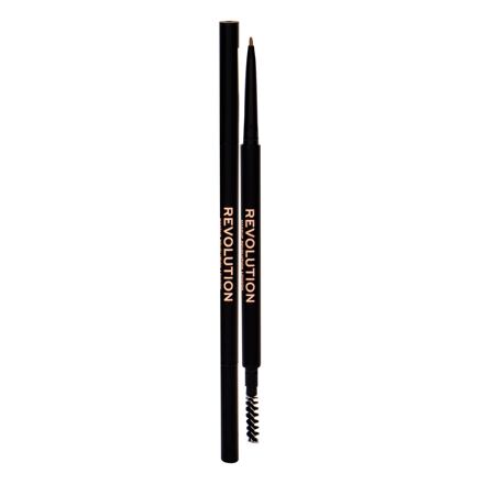 Makeup Revolution London Precise Brow Pencil tužka na obočí s kartáčkem 0.05 g odstín light brown