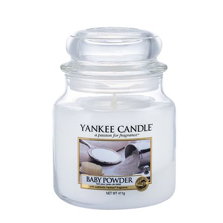 Yankee Candle Baby Powder 411 g vonná svíčka