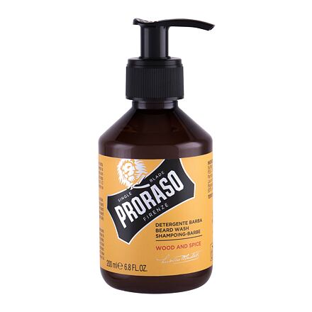 PRORASO Wood & Spice Beard Wash šampon na vousy s dřevitě-kořeněnou vůní 200 ml