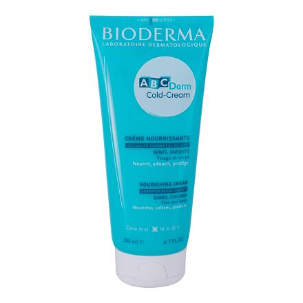BIODERMA ABCDerm Cold-Cream Face & Body vyživující ochranný krém na obličej a tělo 200 ml pro děti