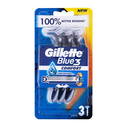 Gillette Blue3 Comfort jednorázová holítka 3 ks 3 ks pro muže
