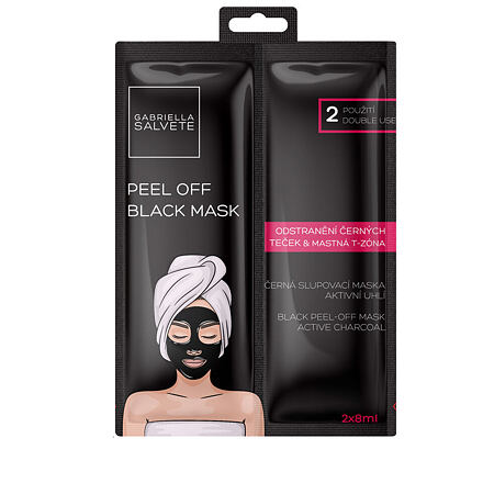 Gabriella Salvete Peel Off Black čisticí slupovací pleťová maska 16 ml pro ženy