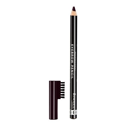 Rimmel London Professional Eyebrow Pencil tužka na obočí s kartáčkem 1.4 g odstín 004 black brown