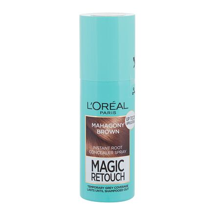 L'Oréal Paris Magic Retouch Instant Root Concealer Spray sprej pro zakrytí odrostů 75 ml odstín Mahagony Brown pro ženy