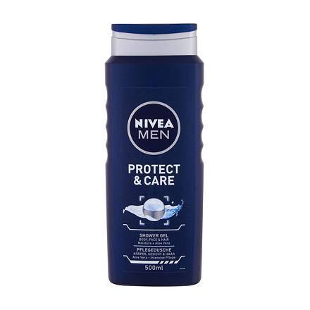 Nivea Men Protect & Care sprchový gel na tělo, tvář a vlasy 500 ml pro muže