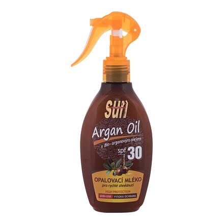 Vivaco Sun Argan Oil SPF30 opalovací mléko s arganovým olejem 200 ml