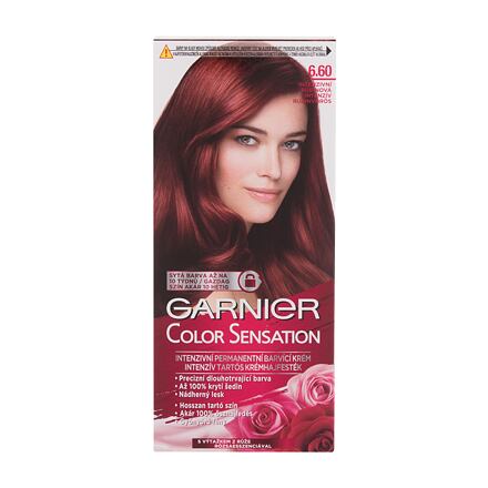 Garnier Color Sensation permanentní barva na vlasy 40 ml odstín 6,60 Intense Ruby pro ženy