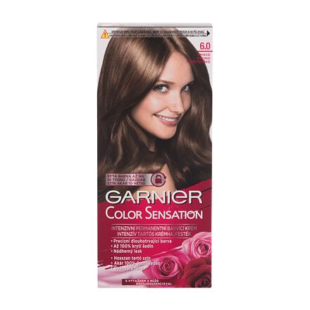 Garnier Color Sensation permanentní barva na vlasy 40 ml odstín 6,0 Precious Dark Blonde pro ženy