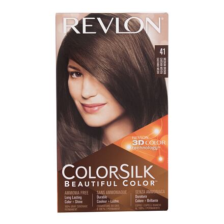Revlon Colorsilk Beautiful Color barva na vlasy na barvené vlasy na všechny typy vlasů 59.1 ml odstín 41 Medium Brown pro ženy
