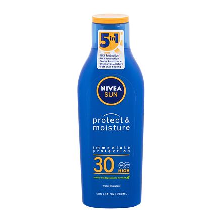 Nivea Sun Protect & Moisture SPF30 hydratační mléko na opalování 200 ml